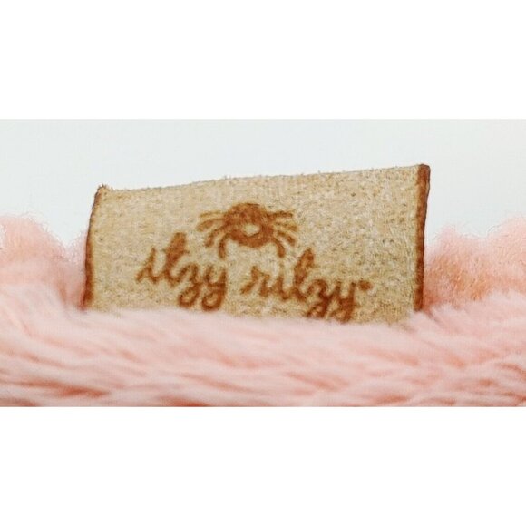 Itzy Ritzy Bunny Rabbit Lovey Teether Security Blanket Plush Stuffed Animal Toy - Picture 4 of 4